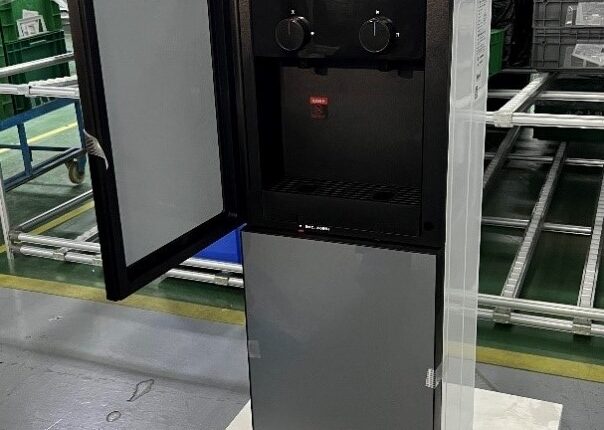 Midea’s pilot water dispenser using the new recycled material provided by INEOS Styrolution