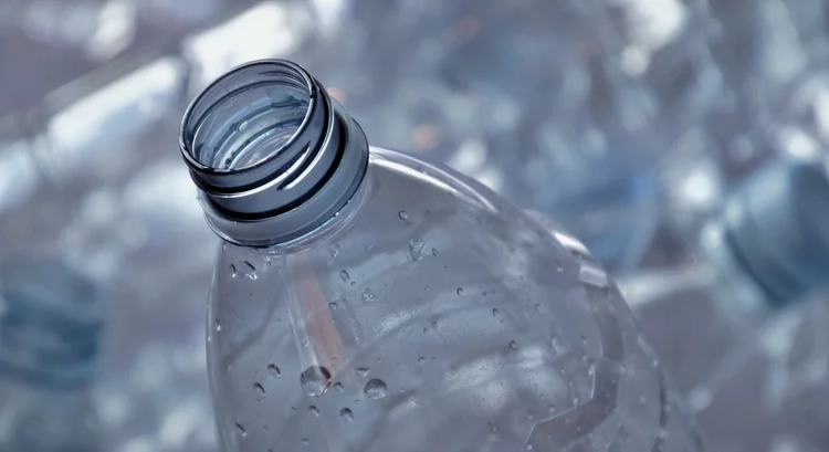 PET (polyethylene terephthalate) is often used for beverage packaging because of its low air and water permeability. Its basic building block, ethylene glycol, is a resource for biotechnology.